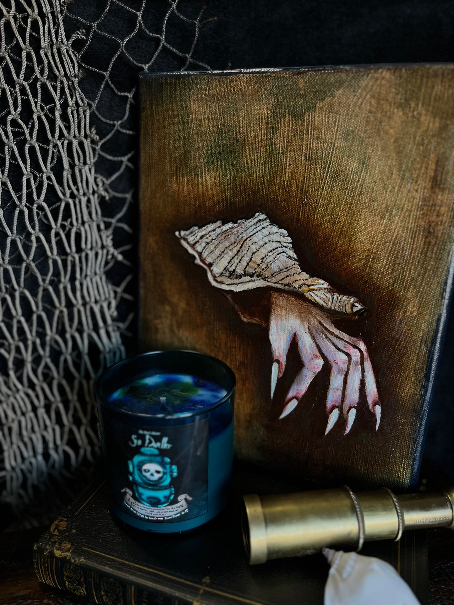 Come Out of Your Shell (8x10 inches) Oil on Canvas